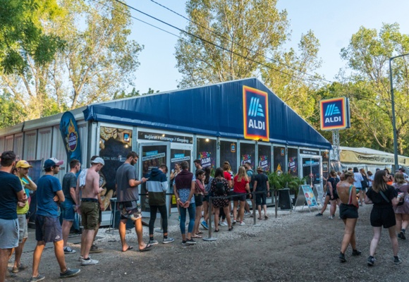 ALDI Grill Zóna a Szigeten