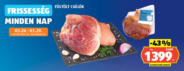 ALDI akciók - Frissesség minden nap