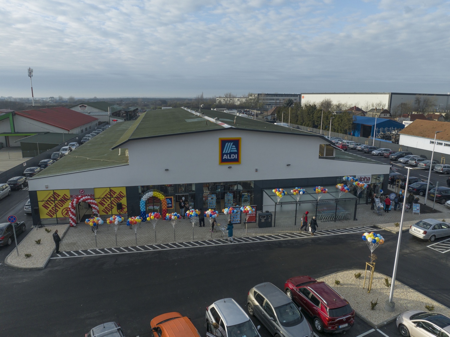 Második üzletét nyitja meg Vecsésen az ALDI