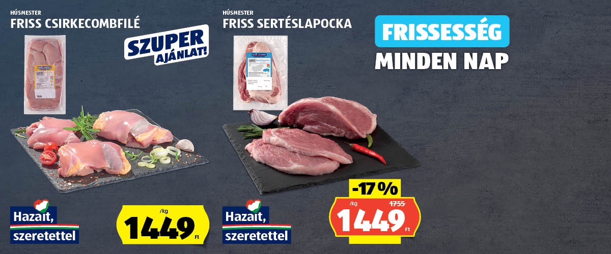 Akciók csütörtöktől