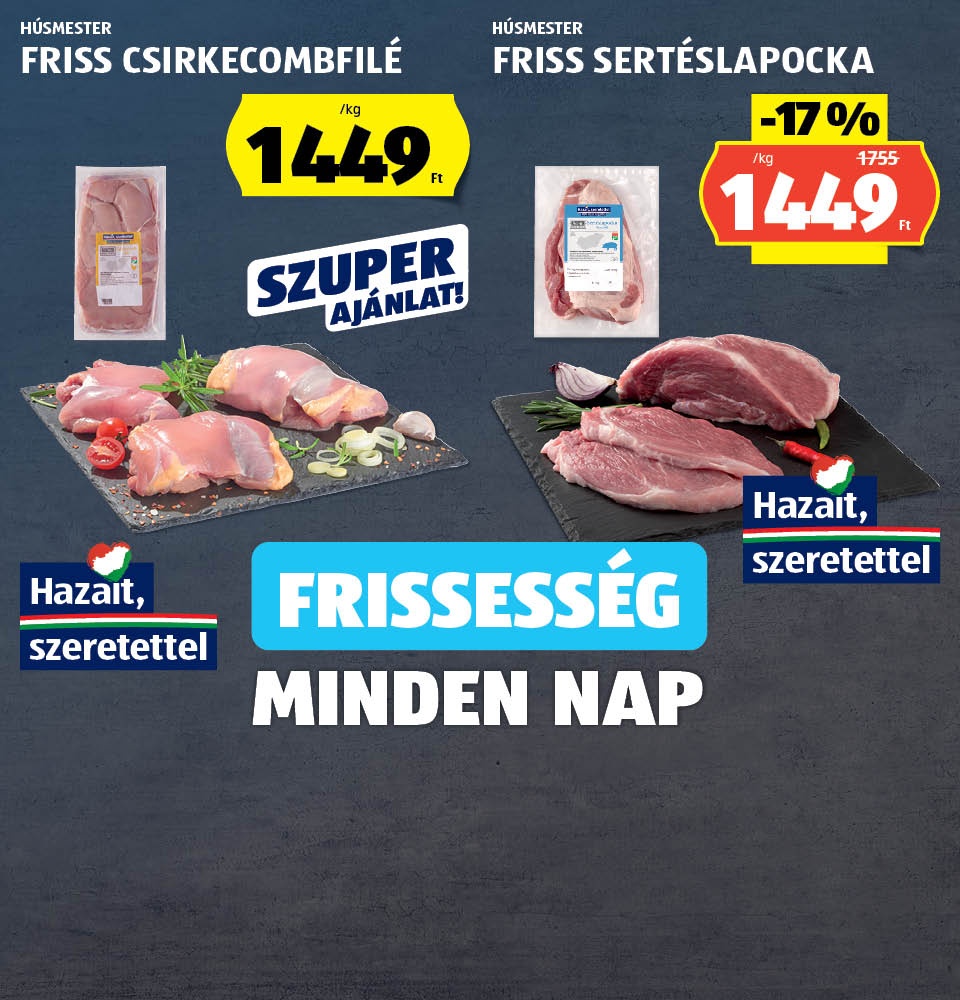 Akciók csütörtöktől