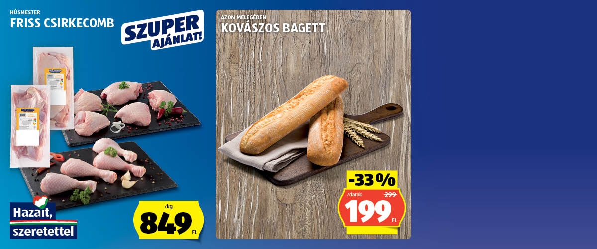 ALDI - Akciók hétfőtől