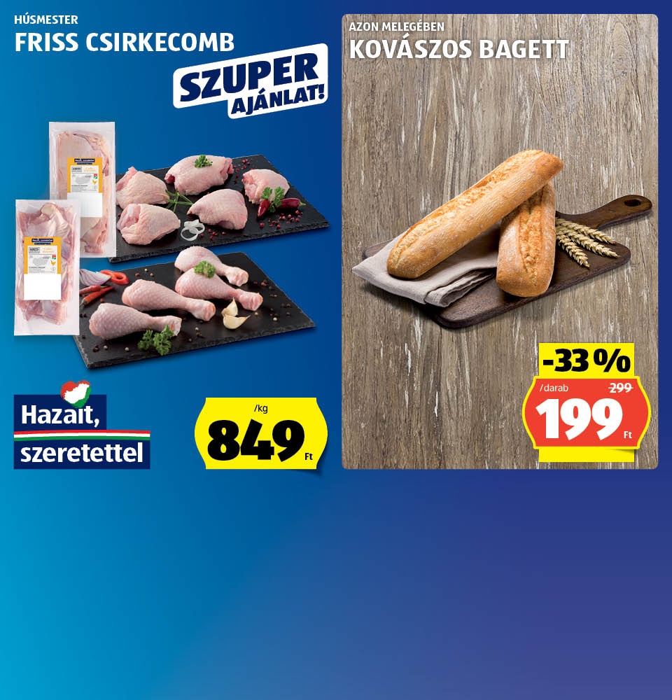ALDI - Akciók hétfőtől