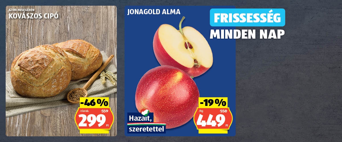 ALDI akciók hétfőtől