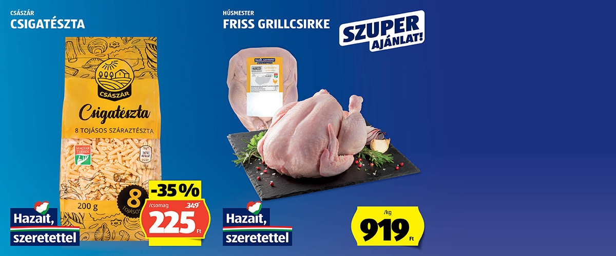 ALDI - Akciók vasárnaptól