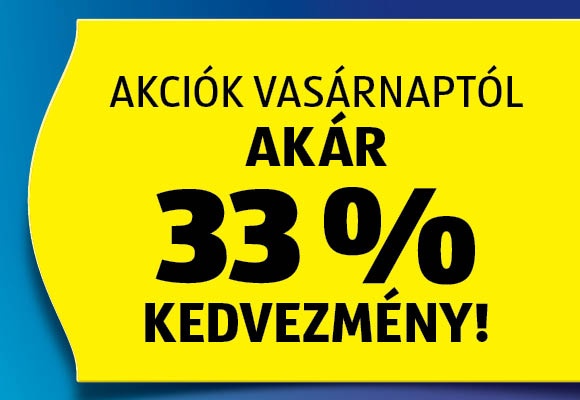 Akciók vasárnaptól szerdáig, 2025.11.16-tól 2025.11.19-ig