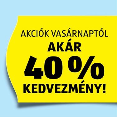ALDI - Akciók vasárnaptól
