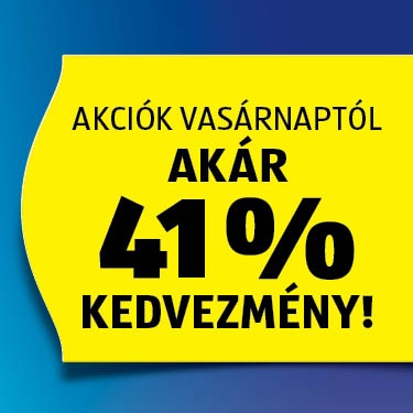 ALDI - Akciók vasárnaptól