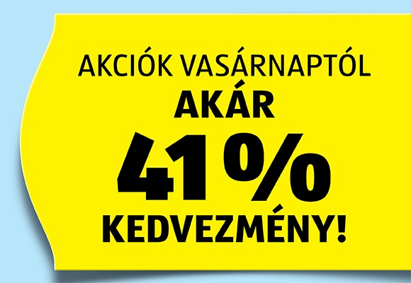 Akciók vasárnaptól szerdáig, 2025.11.02-től 2025.11.05-ig