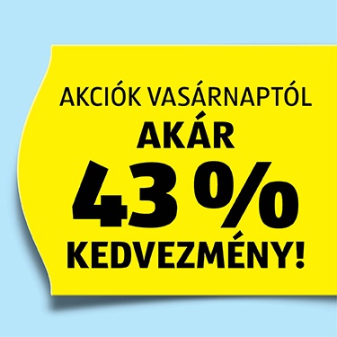 ALDI - Akciók vasárnaptól