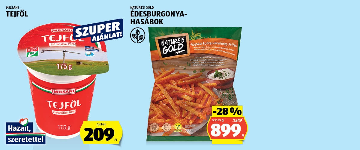 Akciók vasárnaptól