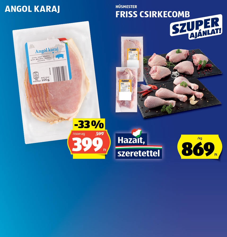 ALDI - Akciók vasárnaptól