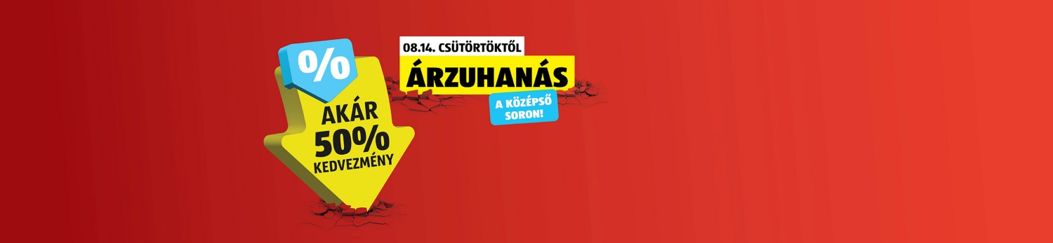 ALDI Árzuhanás a középső soron