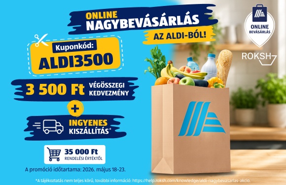 ALDI Roksh online bevásárlás