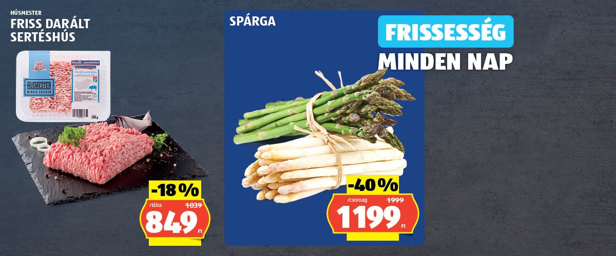 Akciók csütörtöktől