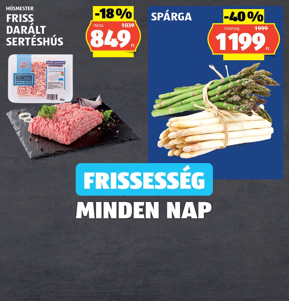 Akciók csütörtöktől