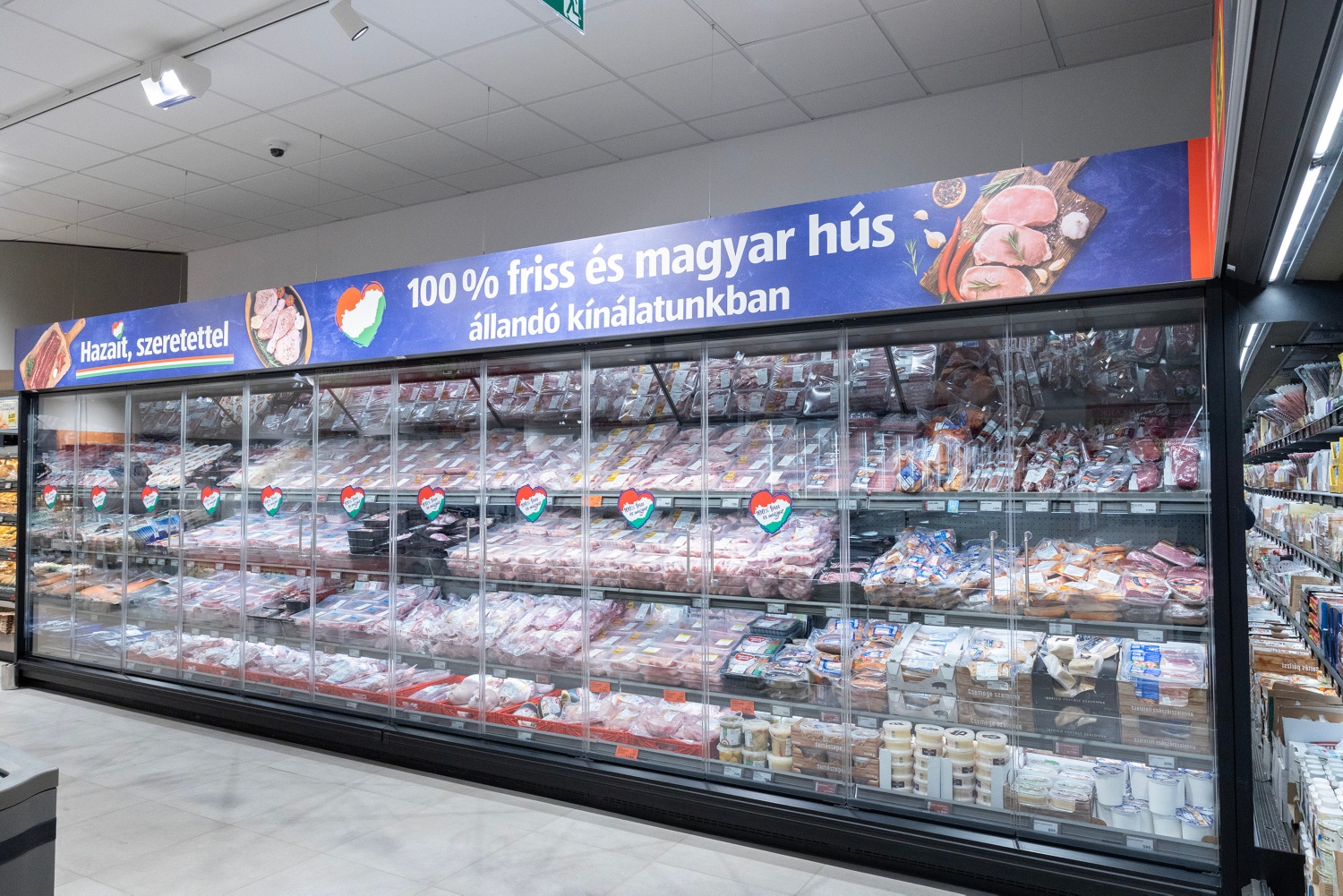 Friss húsok és fagyasztott hústermékek árát csökkenti az ALDI