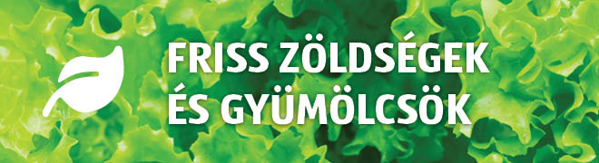 ALDI friss zöldségek és gyümölcsök