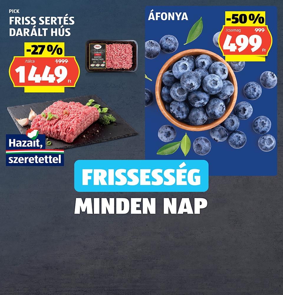 Akciók csütörtöktől