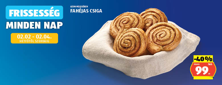 ALDI akciók - Frissesség minden nap