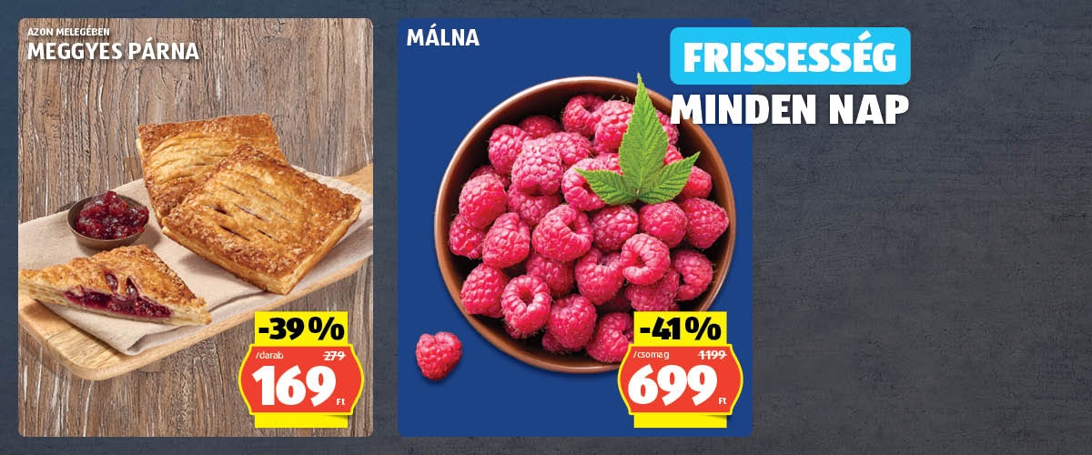 Akciók hétfőtől