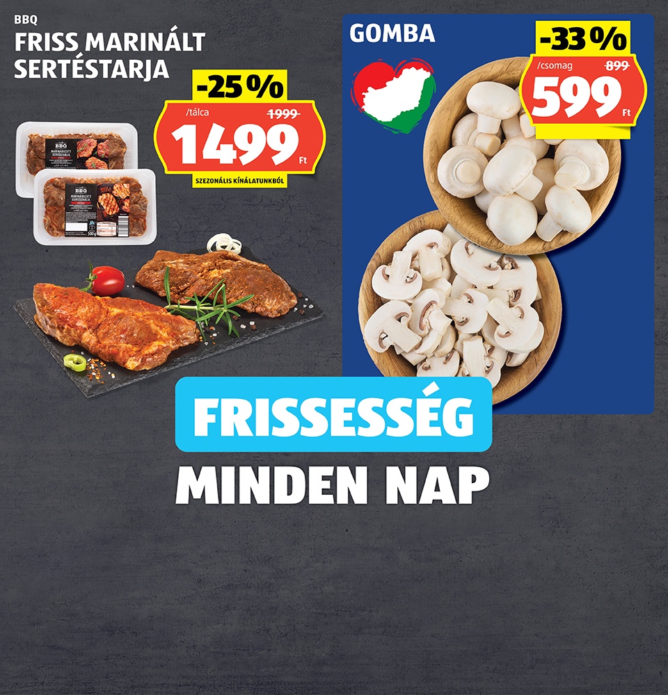 Akciók csütörtöktől