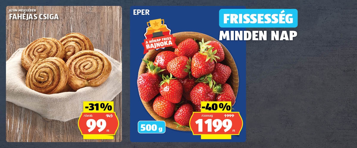 Akciók csütörtöktől