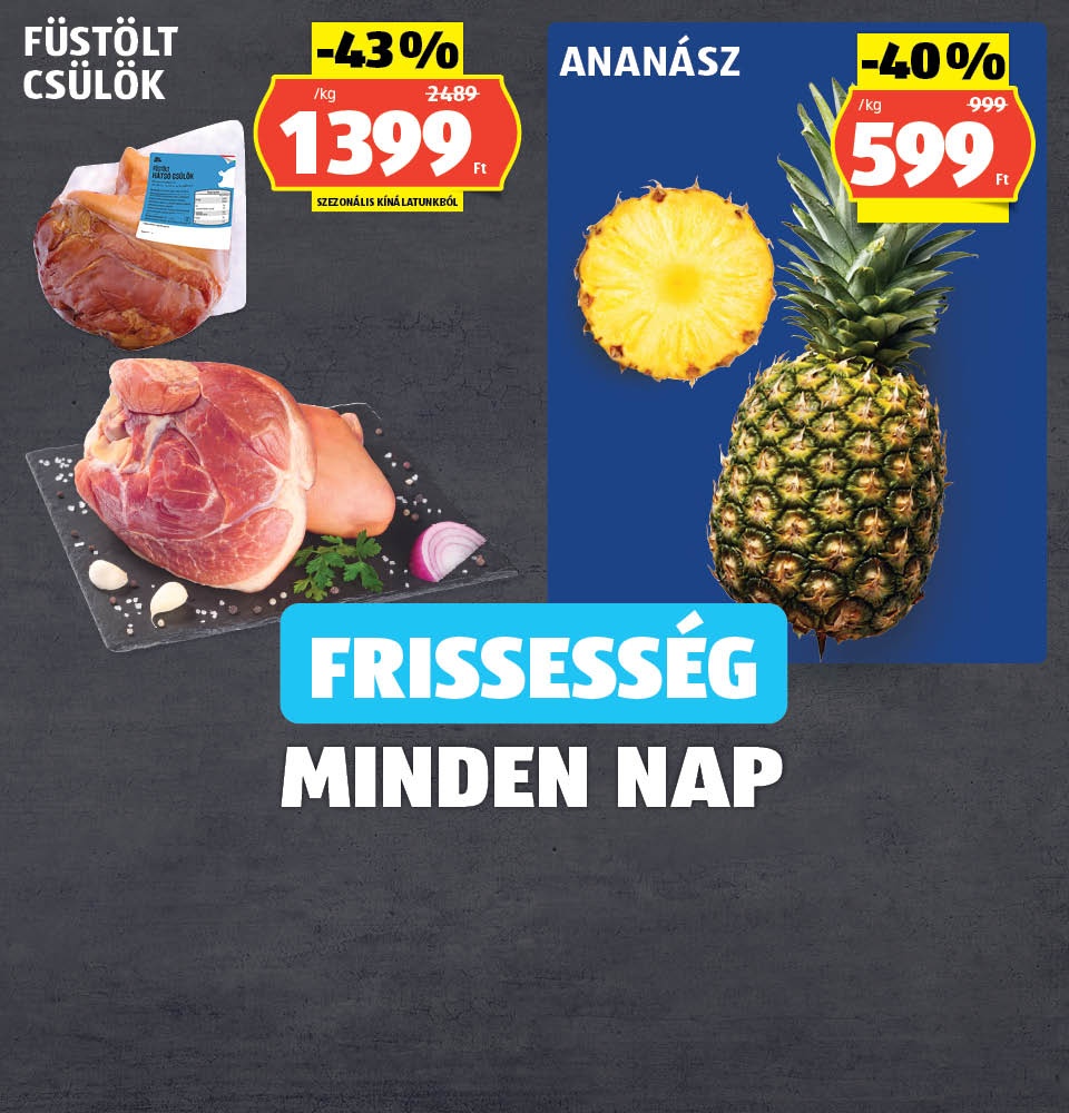 Akciók csütörtöktől