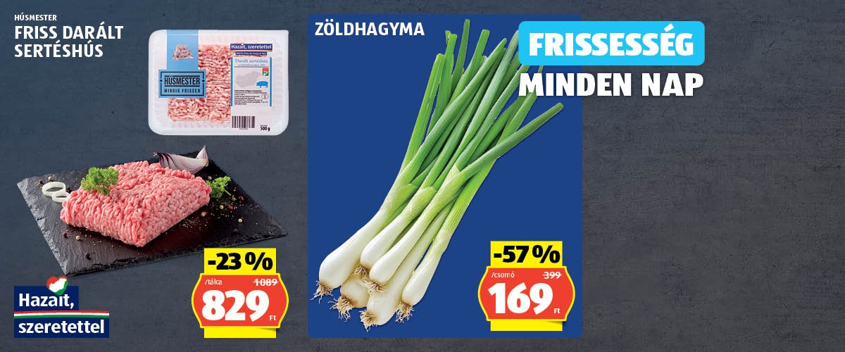 Akciók csütörtöktől