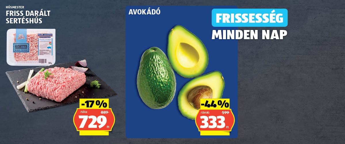 Akciók csütörtöktől