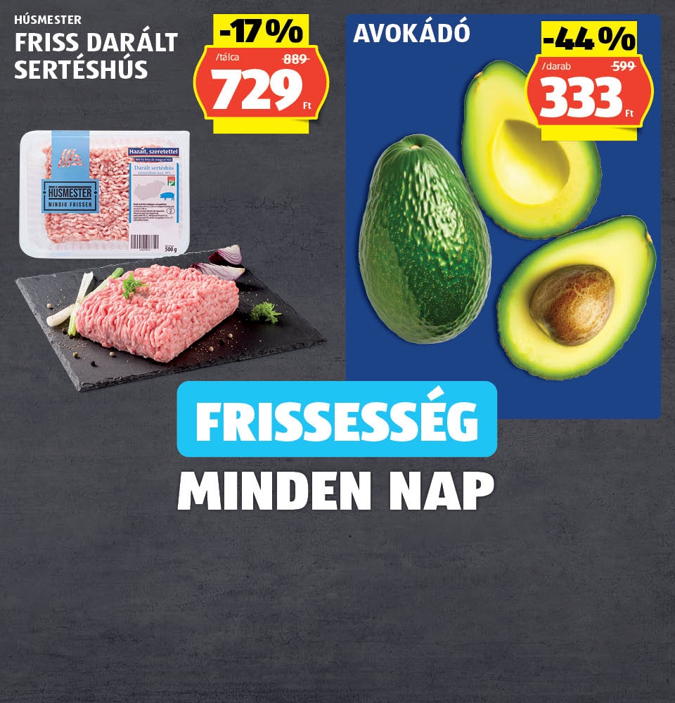 Akciók csütörtöktől
