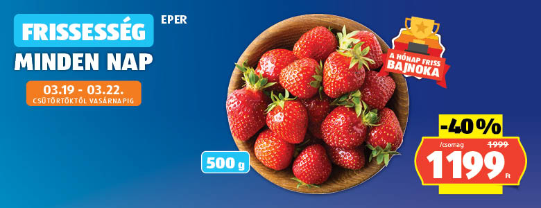 ALDI akciók - Frissesség minden nap