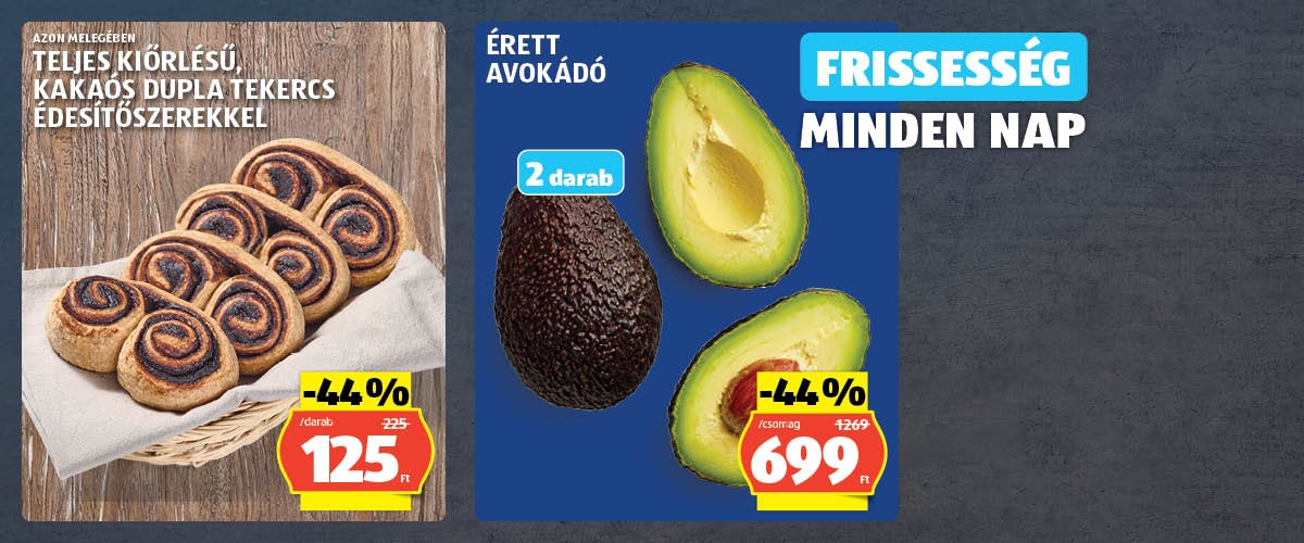 Akciók csütörtöktől