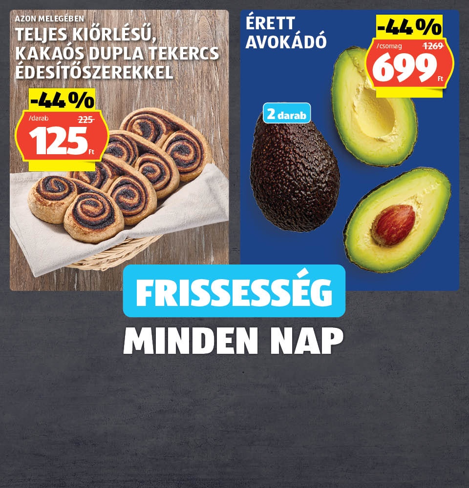 Akciók csütörtöktől