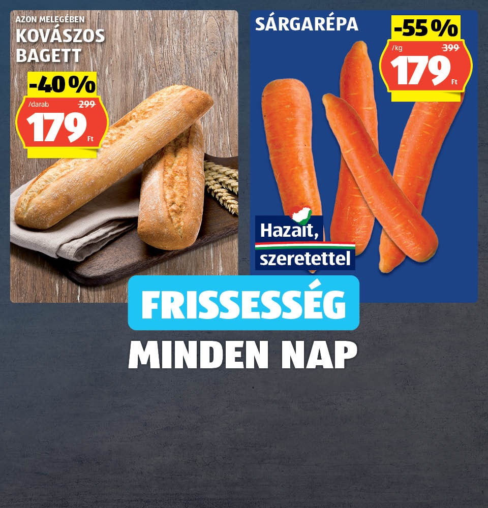ALDI akciók hétfőtől