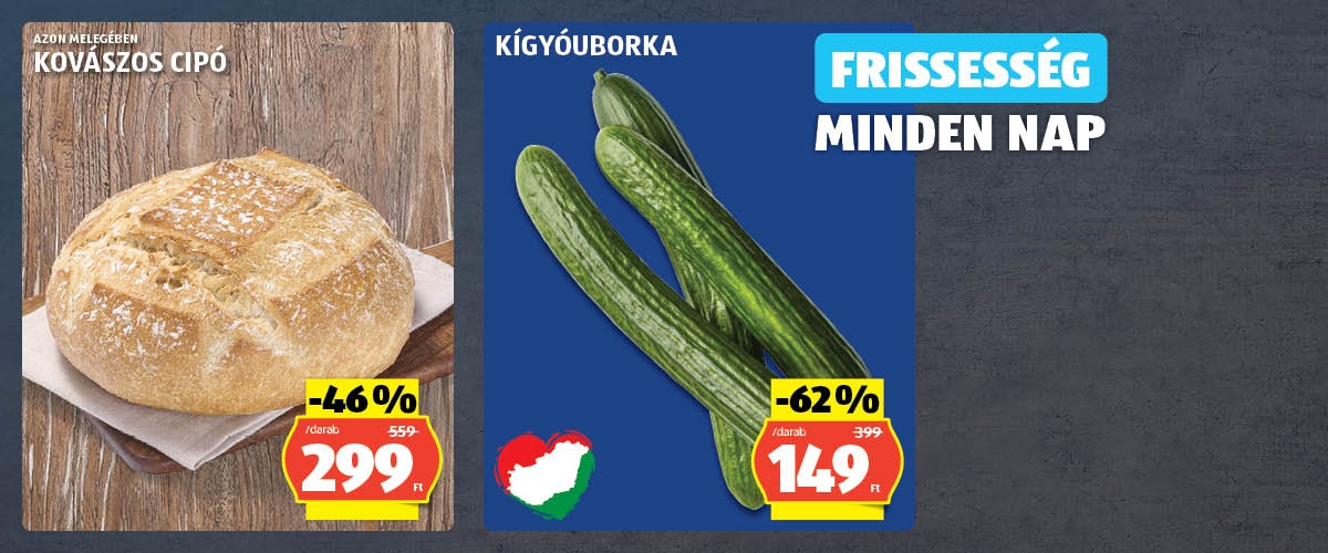 Akciók csütörtöktől