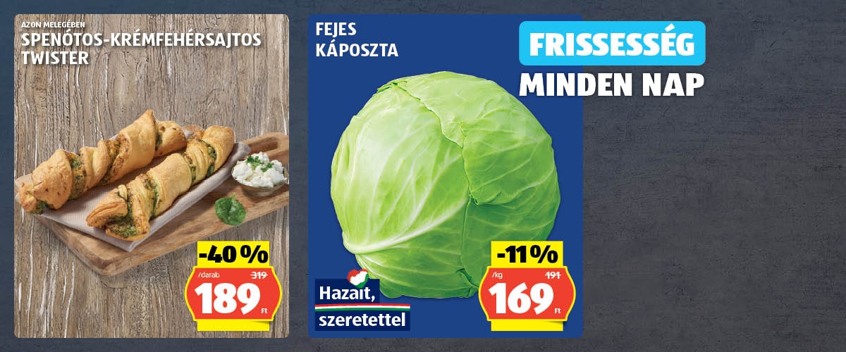 ALDI Akciók hétfőtől