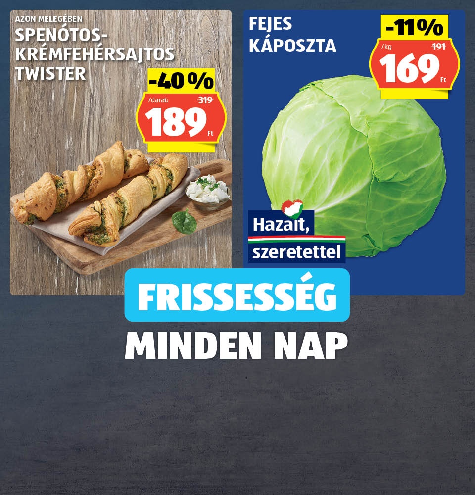 ALDI Akciók hétfőtől