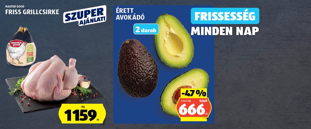 Akciók csütörtöktől