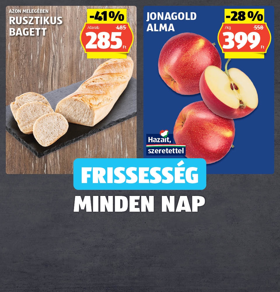 Akciók csütörtöktől vasárnapig