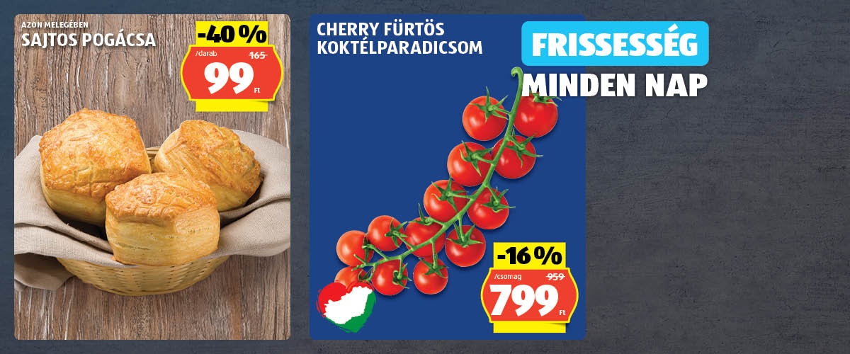 Akciók hétfőtől
