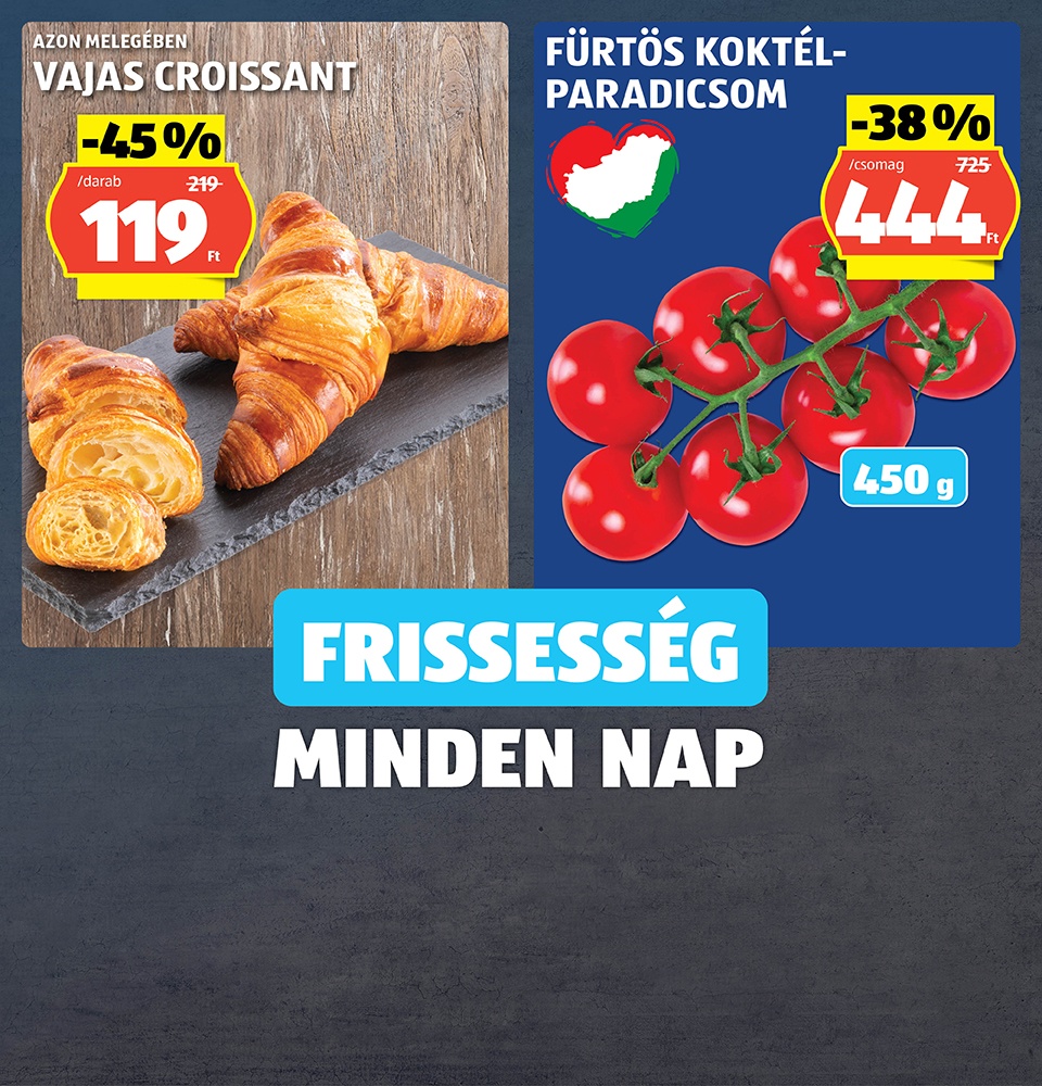 Akciók hétfőtől