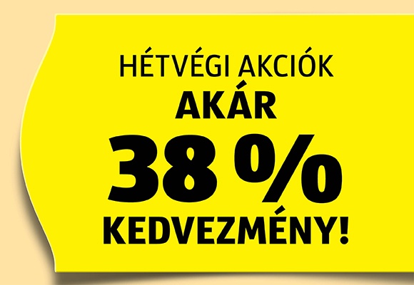Hétvégi akciók péntektől vasárnapig, 2025.10.31-től 2025.11.02-ig