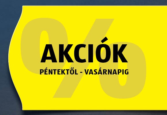Hétvégi akciók péntektől vasárnapig, 2025.12.05-től 2025.12.08-ig