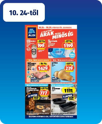 ALDI online akciós újság