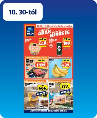 ALDI online akciós újság