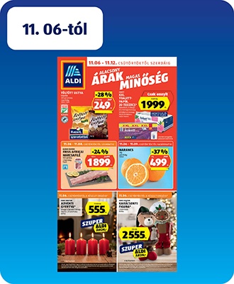 ALDI online akciós újság