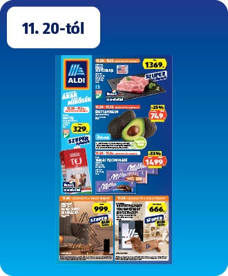 ALDI online akciós újság
