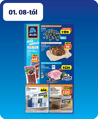 ALDI online akciós újság