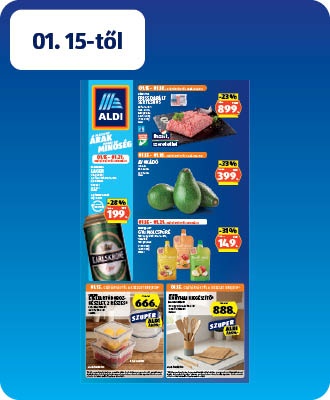 ALDI online akciós újság
